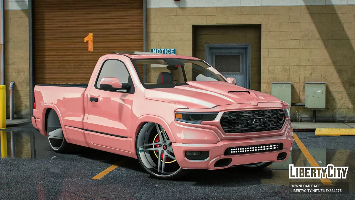 Dodge Ram 1500 Low 2021 / GTA 5