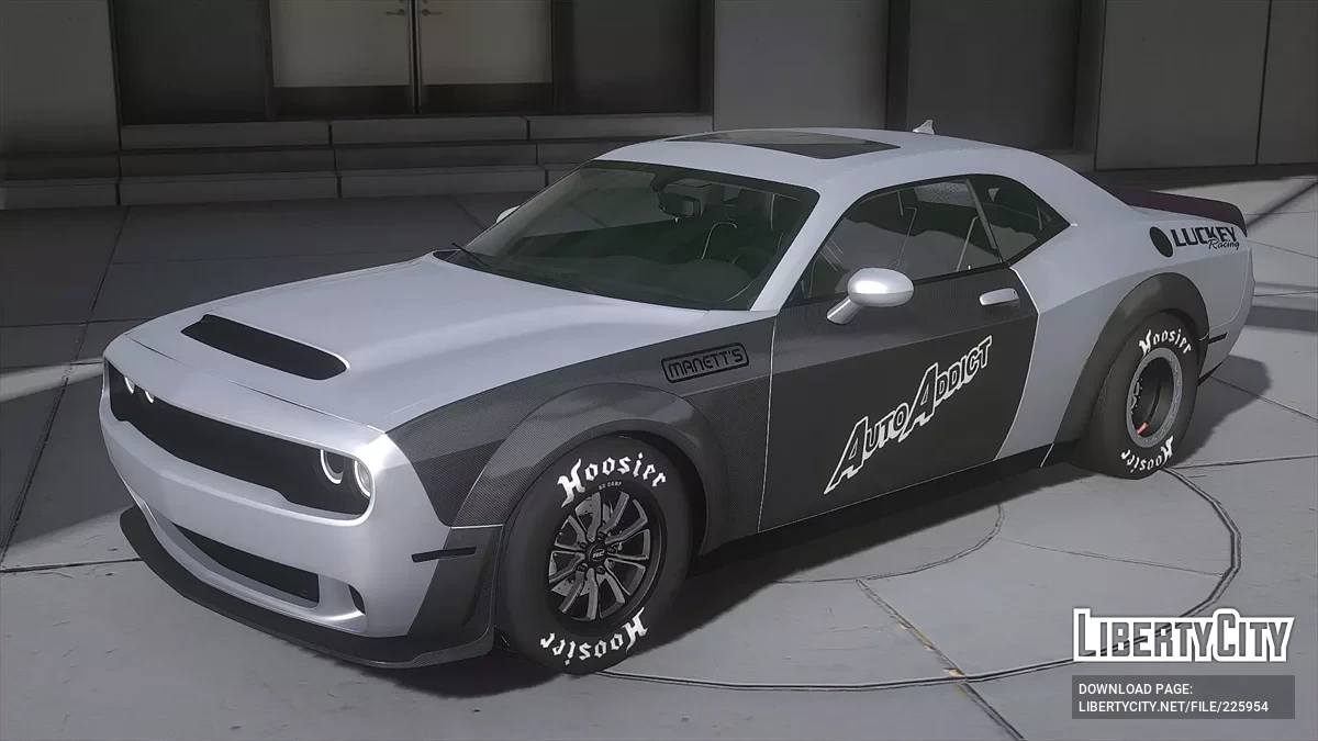 2024 Dodge Challenger Boosted Luckey Replica v2 / GTA 5