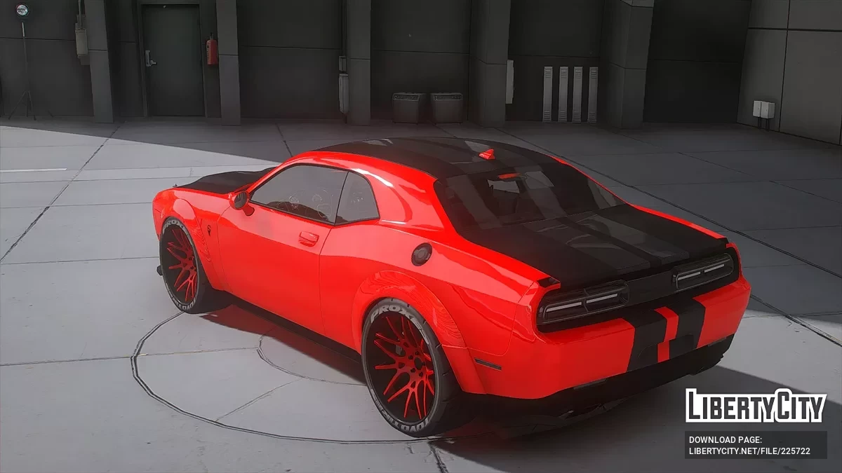 Dodge Challenger SRT Hellcat Redeye / GTA 5