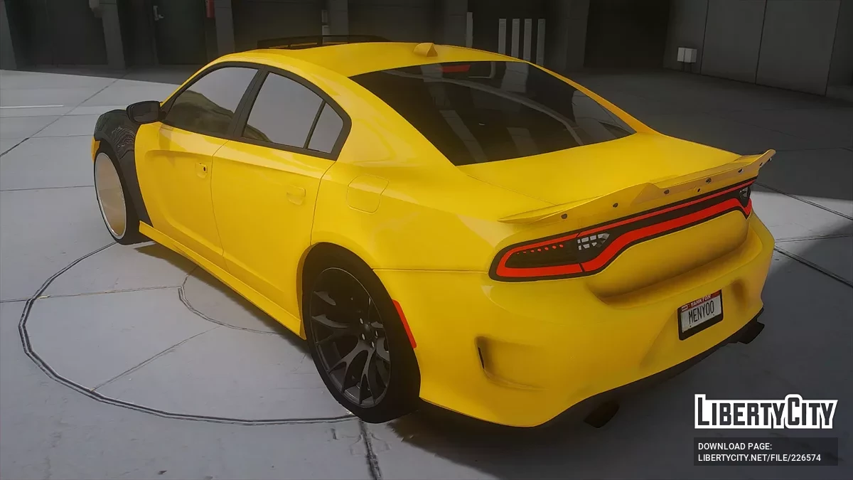 Dodge Charger SRT Hellcat Rslide / GTA 5