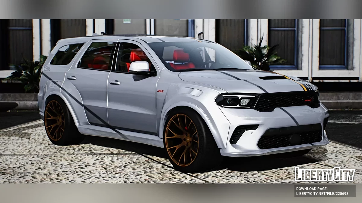 Dodge Durango Scatpack HEMI Orange Edition ( 6 Seater) / GTA 5
