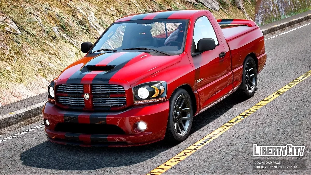 2006 Dodge RamSRT10 [Add-On | +80 Tuning | LODs | Template | Livery] / GTA 5
