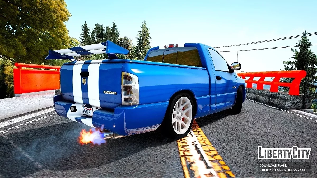 2006 Dodge RamSRT10 [Add-On | +80 Tuning | LODs | Template | Livery] / GTA 5