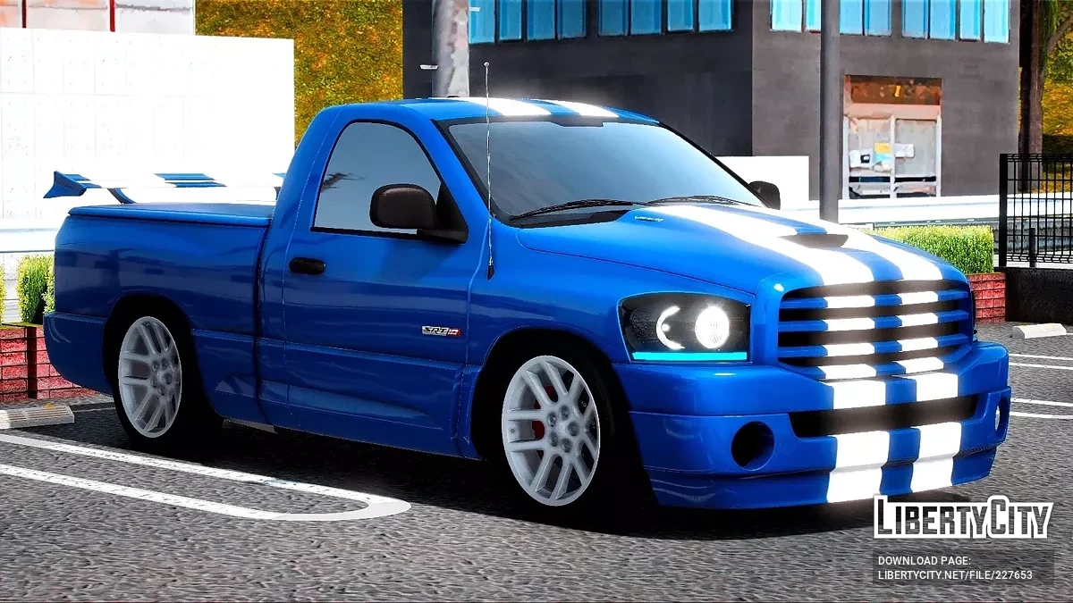 2006 Dodge RamSRT10 [Add-On | +80 Tuning | LODs | Template | Livery] / GTA 5
