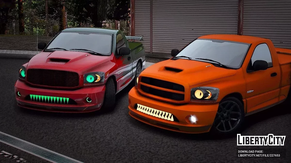 2006 Dodge RamSRT10 [Add-On | +80 Tuning | LODs | Template | Livery] / GTA 5