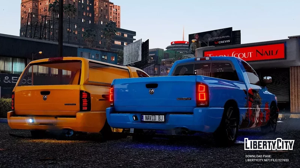 2006 Dodge RamSRT10 [Add-On | +80 Tuning | LODs | Template | Livery] / GTA 5