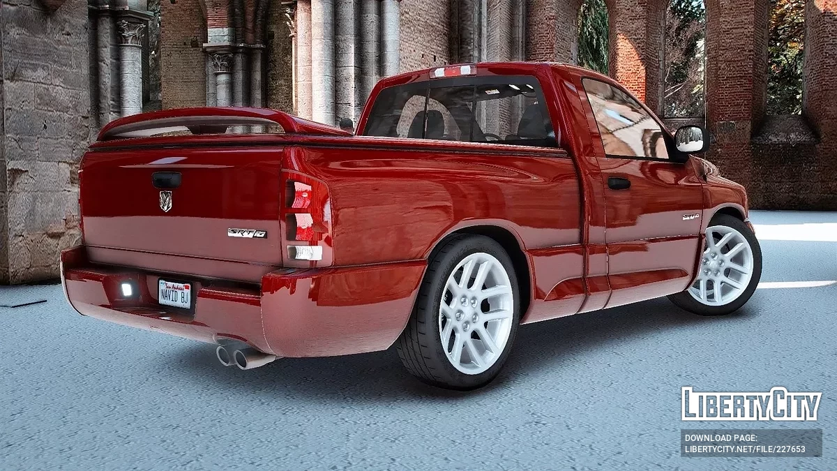 2006 Dodge RamSRT10 [Add-On | +80 Tuning | LODs | Template | Livery] / GTA 5