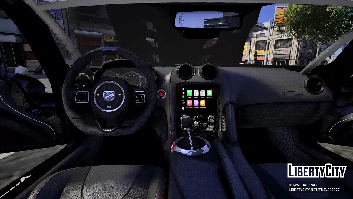 2016 Dodge Viper SRT ACR LEO PD Modern Lights / GTA 5