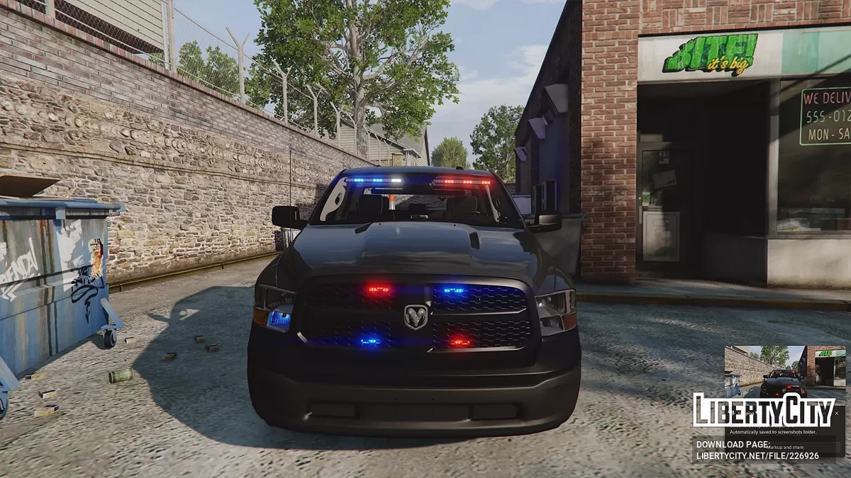 2023 Ram 1500 Unmarked / GTA 5