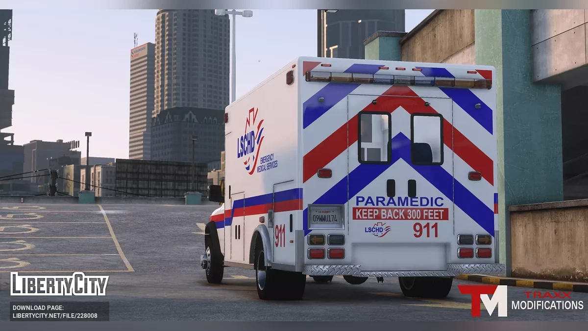 2024 RAM 5500 Ambulance / GTA 5