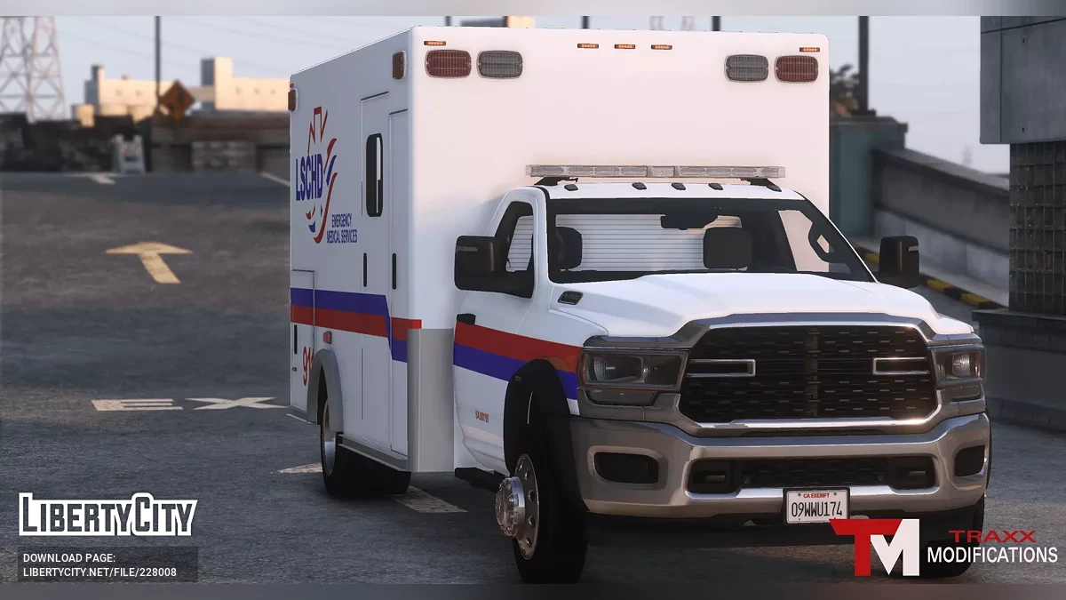 2024 RAM 5500 Ambulance / GTA 5