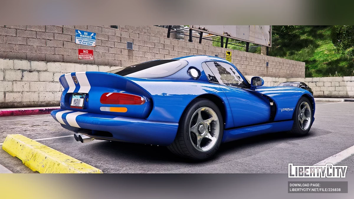 Dodge Viper GTS 1996 / GTA 5