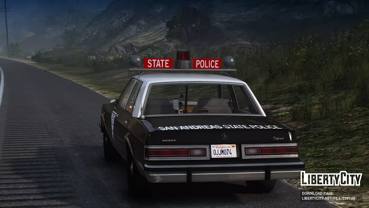 1983 Dodge Diplomat A38 - San Andreas State Police / GTA 5
