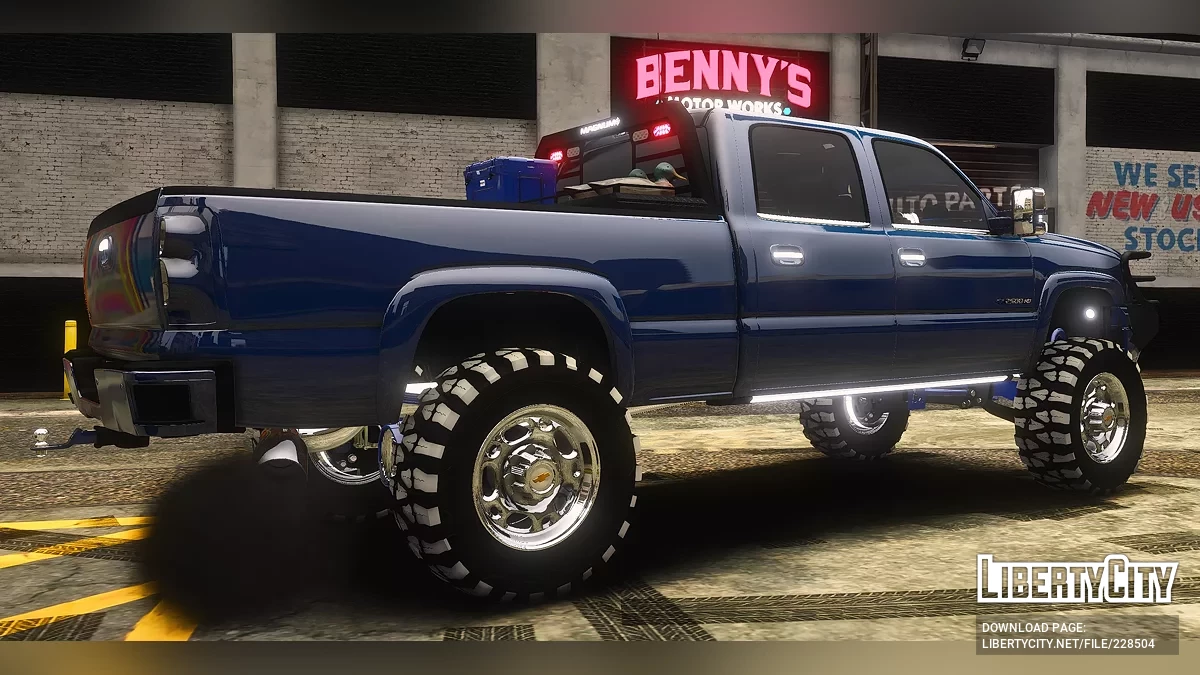 Dodge Ram 3500 Truck Custom / GTA 5