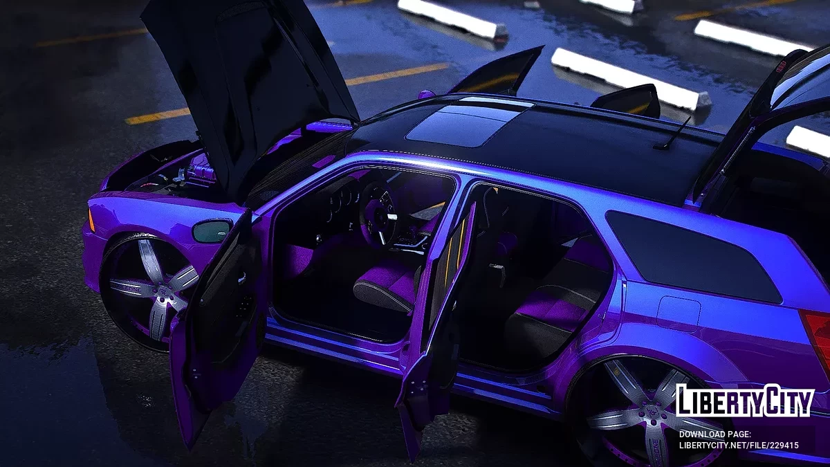 2013 Magnum Charger Front Corleones Supercharged / GTA 5