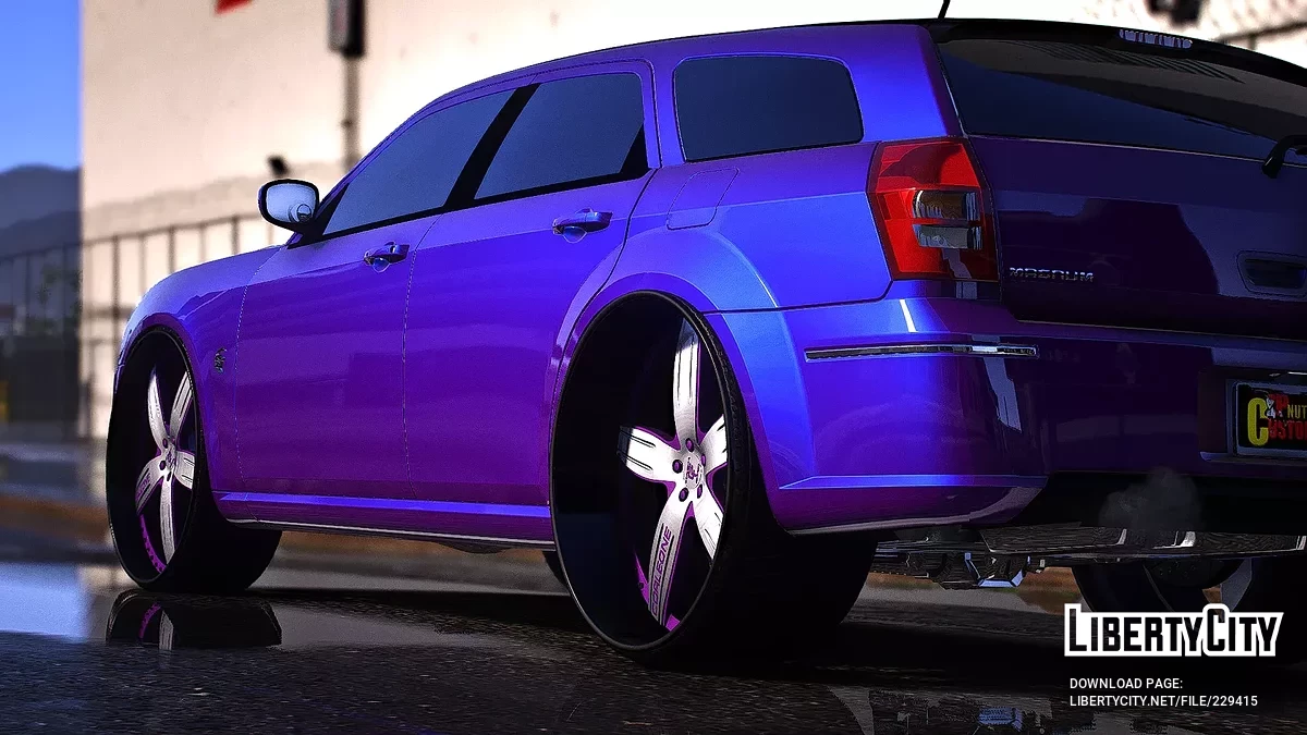 2013 Magnum Charger Front Corleones Supercharged / GTA 5