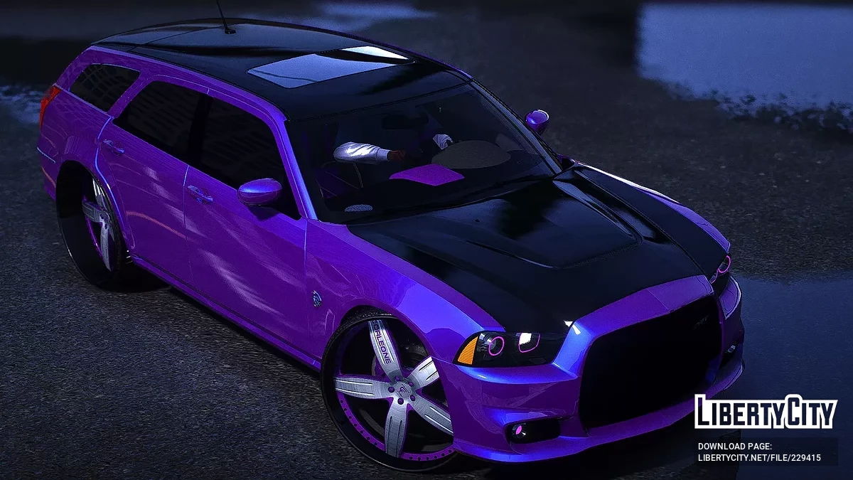 2013 Magnum Charger Front Corleones Supercharged / GTA 5