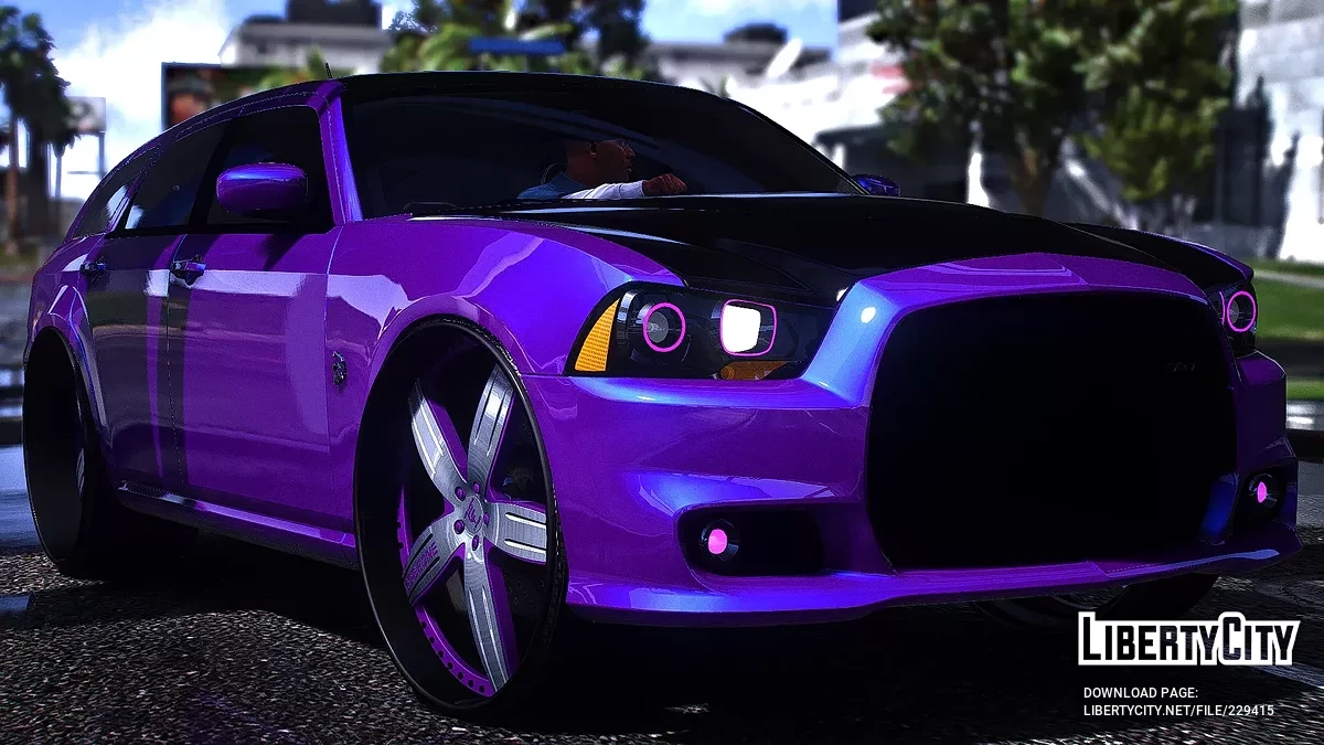 2013 Magnum Charger Front Corleones Supercharged / GTA 5