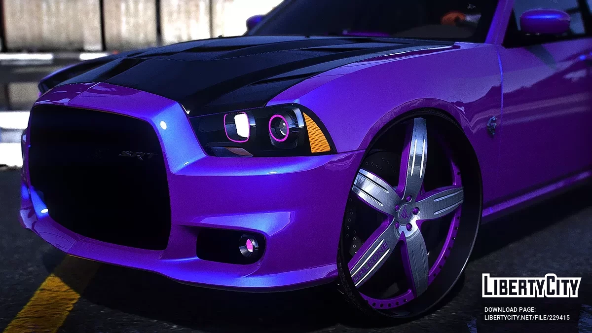 2013 Magnum Charger Front Corleones Supercharged / GTA 5