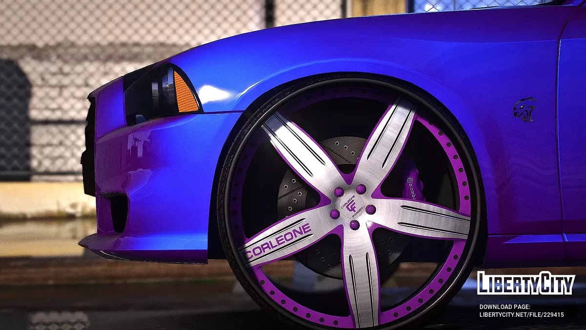 2013 Magnum Charger Front Corleones Supercharged / GTA 5