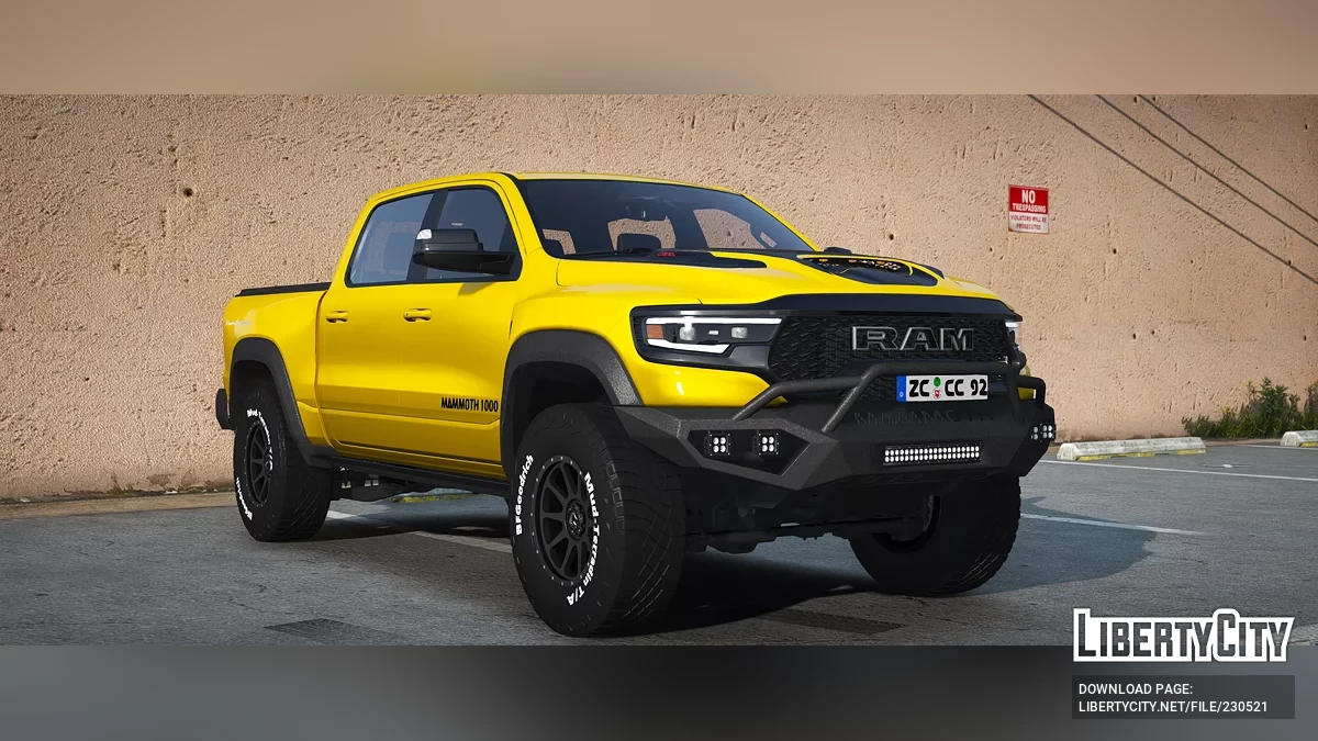 2022 Dodge Hennessy Mammoth / GTA 5