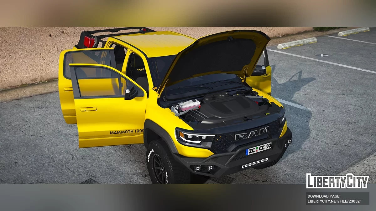 2022 Dodge Hennessy Mammoth / GTA 5