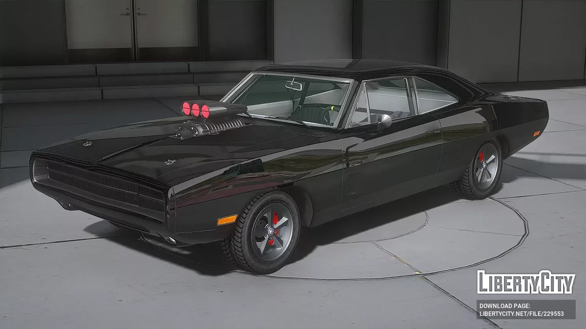 Dodge Charger RT 70 from Fast X / GTA 5
