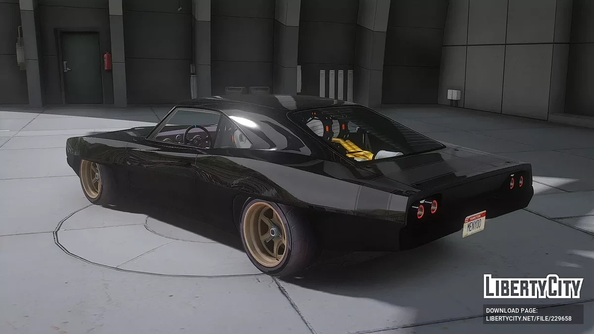 Dodge Charger Widebody Hellacious FF9 1968 / GTA 5