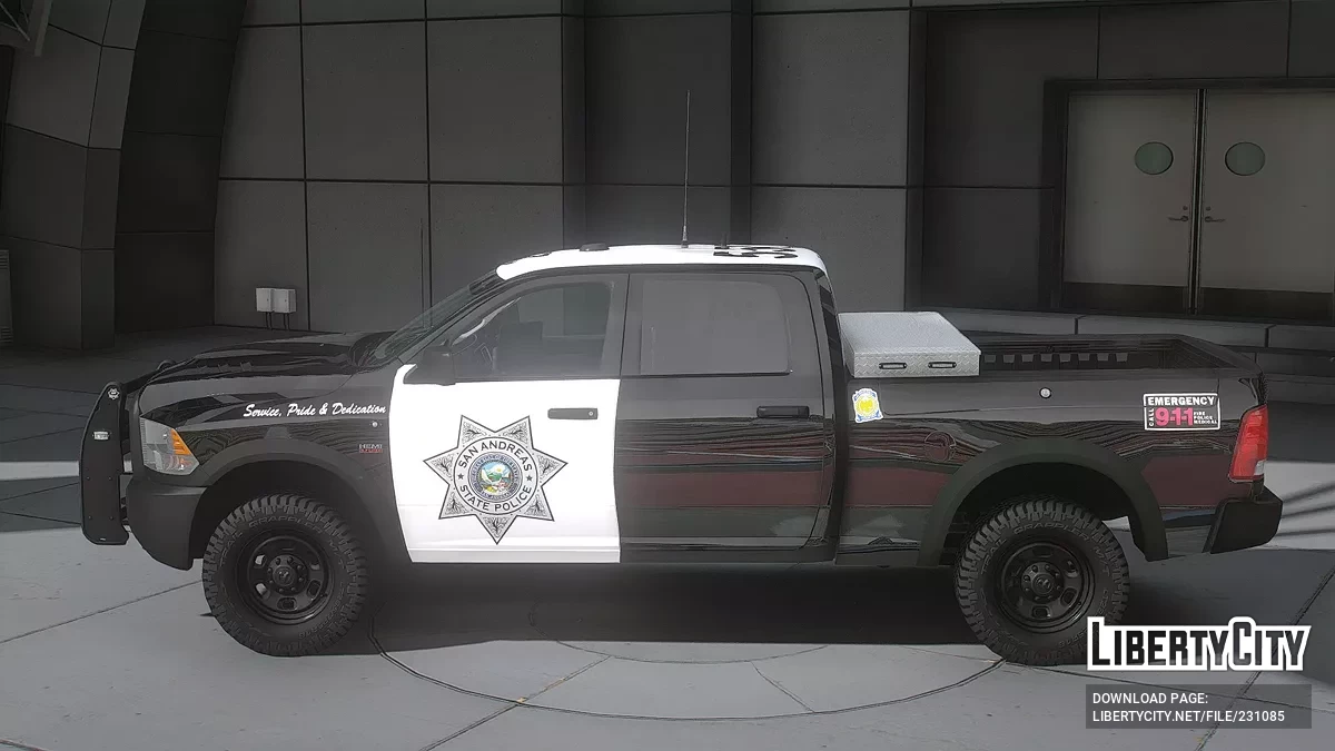 2014 Dodge Ram 1500 Police / GTA 5