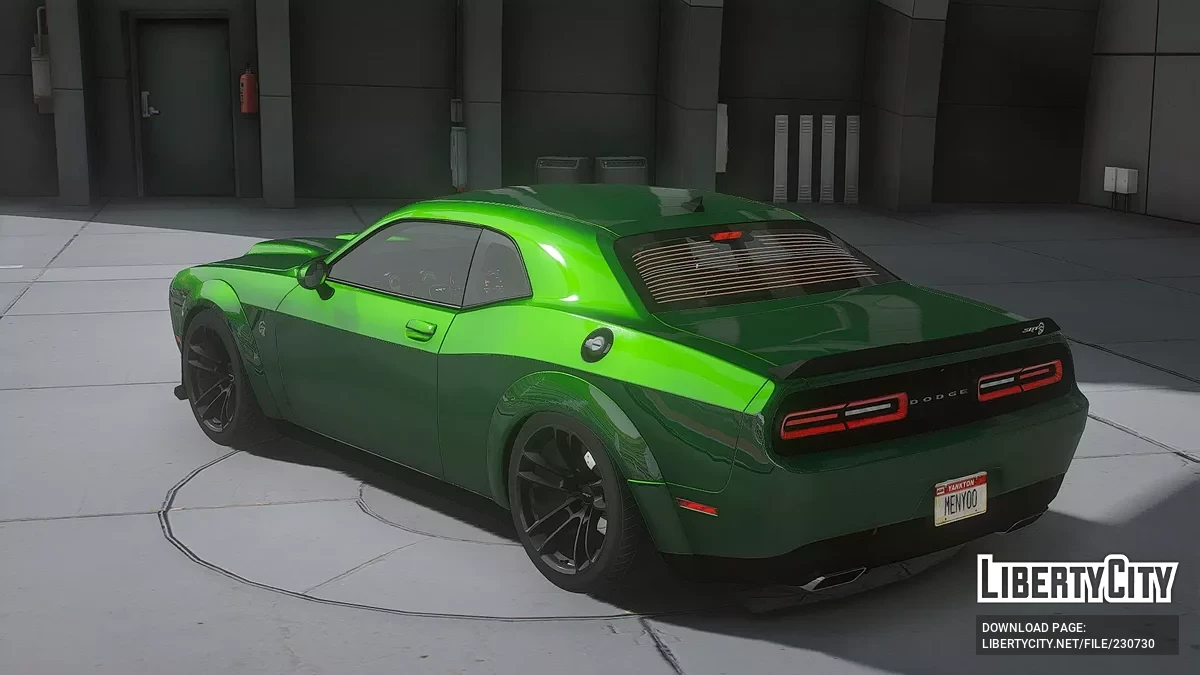 Dodge Challenger SRT Hellcat Redeye / GTA 5