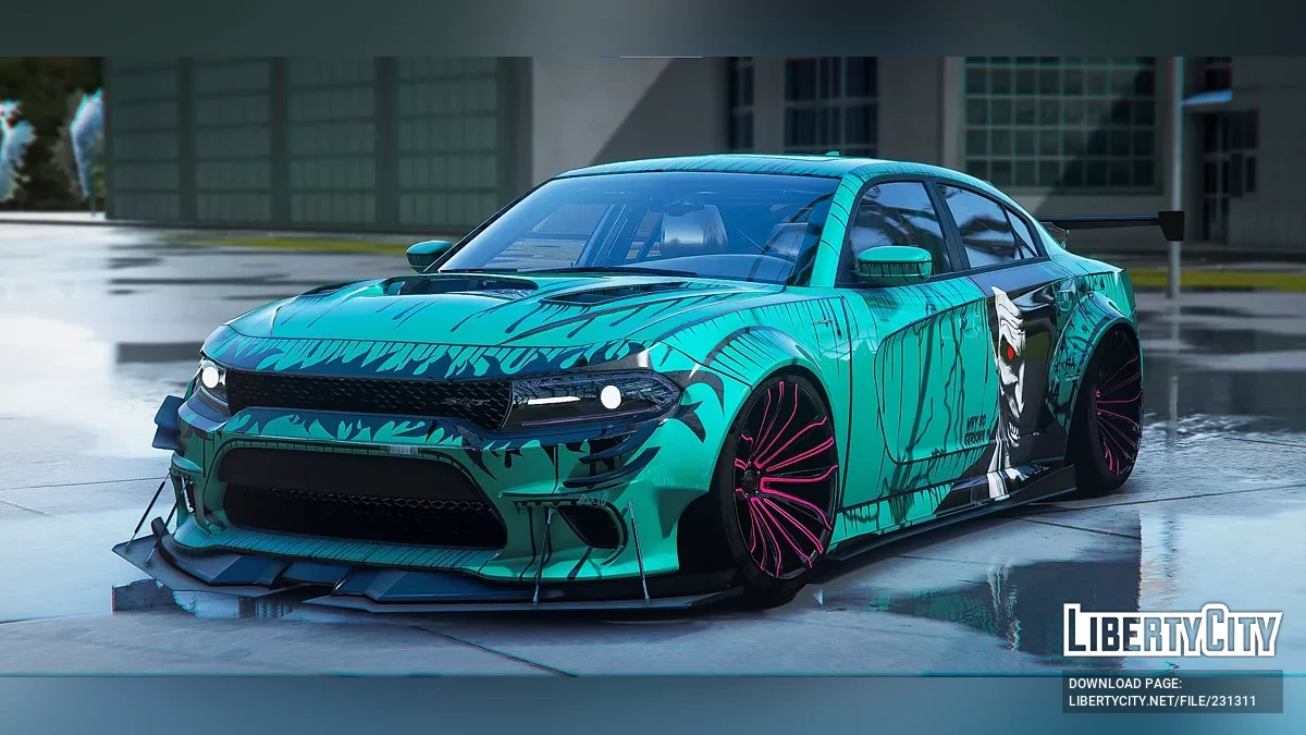 Dodge Charger Joker V2 / GTA 5