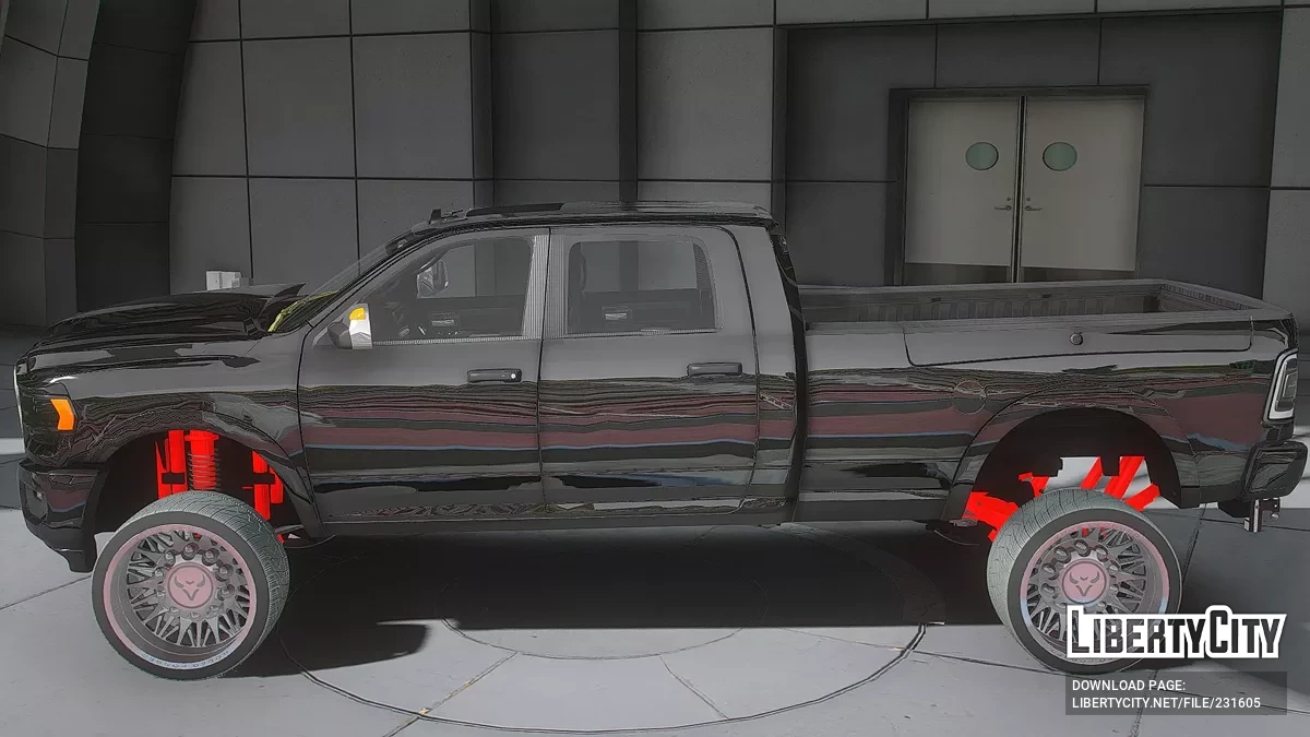 Dodge Ram 5th Gen On Bags / GTA 5