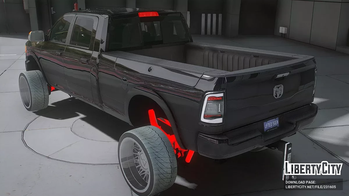 Dodge Ram 5th Gen On Bags / GTA 5