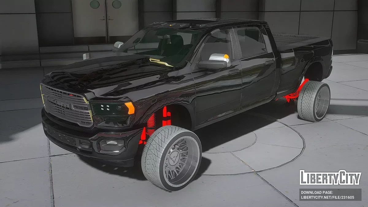 Dodge Ram 5th Gen On Bags / GTA 5