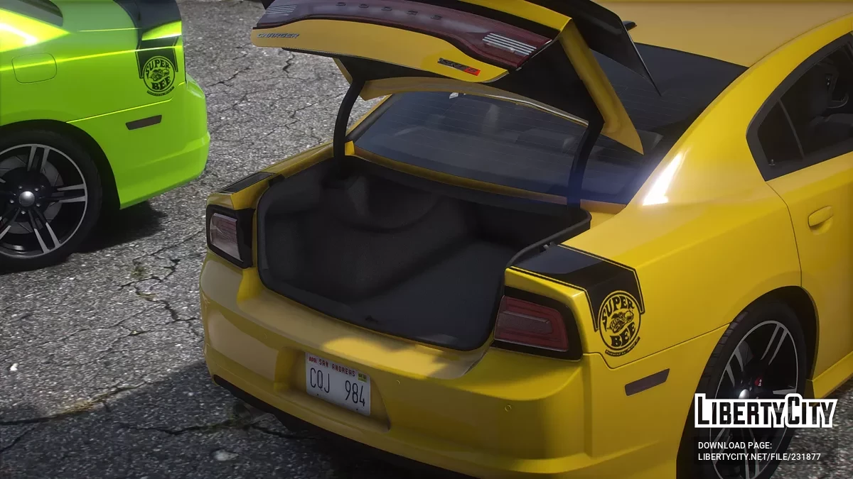 2012 Dodge Charger SRT8 Super Bee / GTA 5