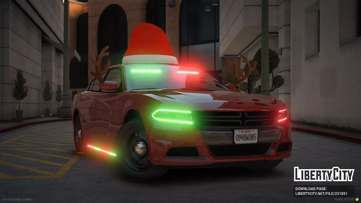 2018 Dodge Charger Christmas / GTA 5