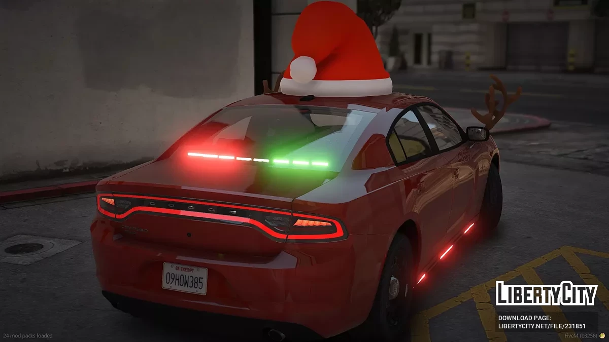 2018 Dodge Charger Christmas / GTA 5