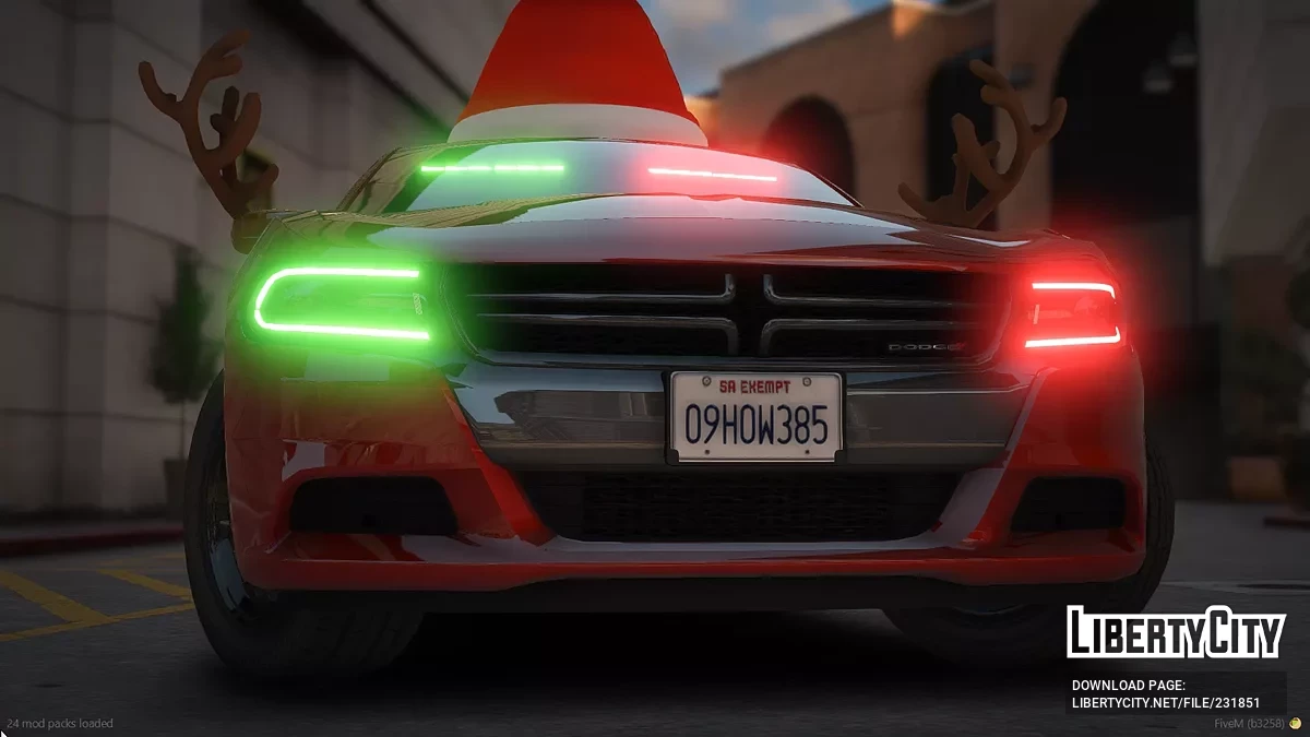 2018 Dodge Charger Christmas / GTA 5