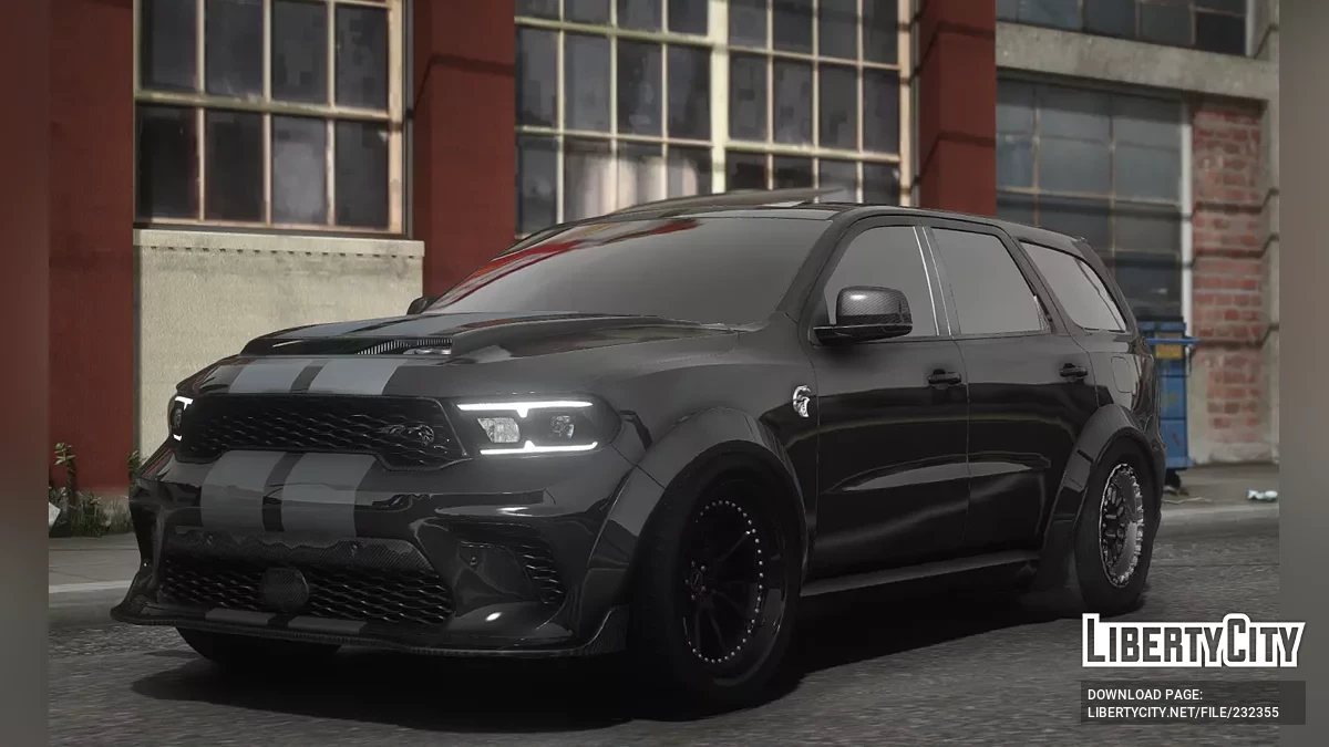 Custom Tuned Drag Edition Dodge Durango SRT Hellcat / GTA 5
