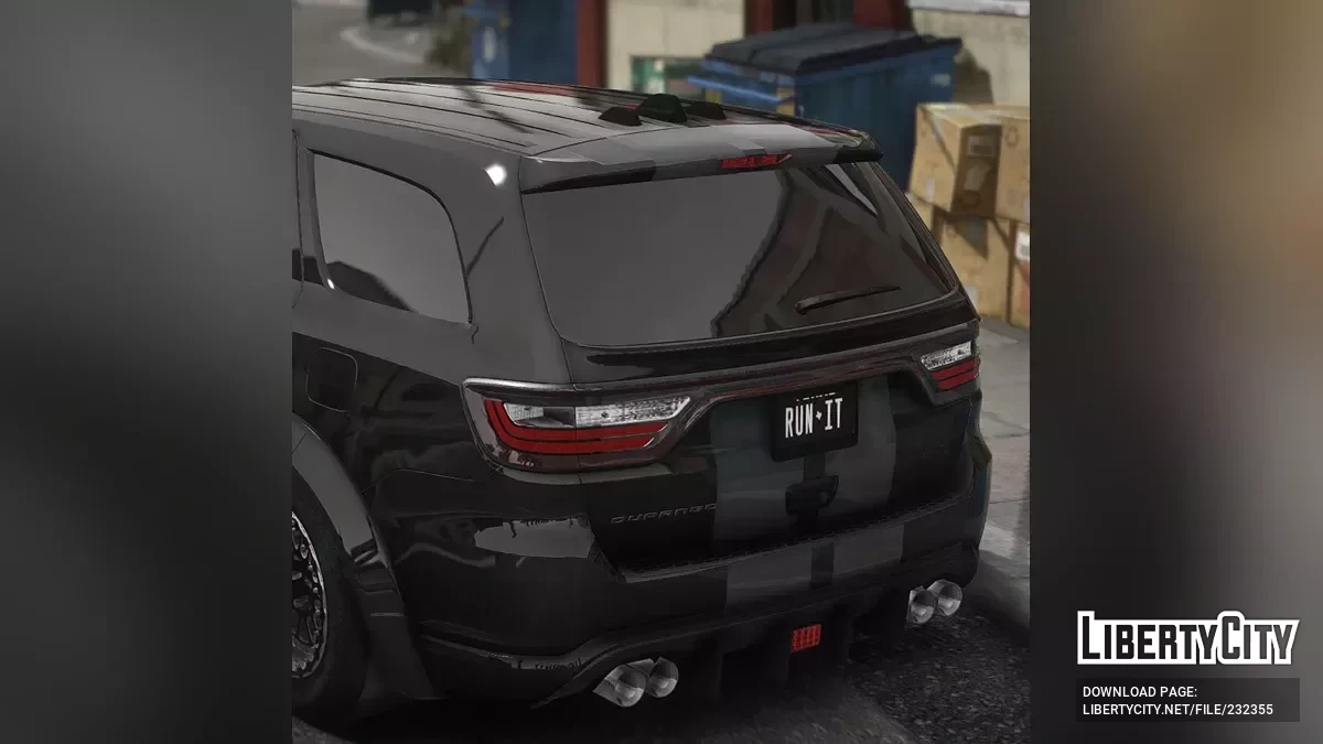 Custom Tuned Drag Edition Dodge Durango SRT Hellcat / GTA 5