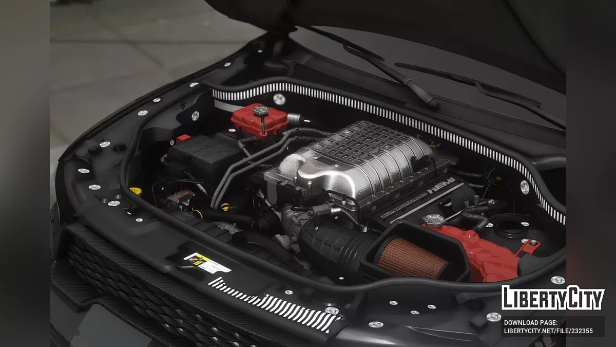 Custom Tuned Drag Edition Dodge Durango SRT Hellcat / GTA 5