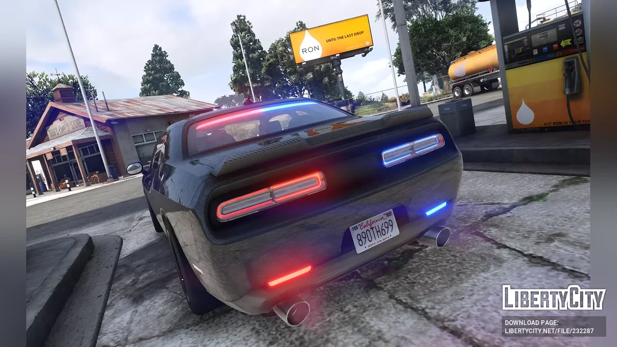 Dodge Challenger SRT Hellcat 2018 / GTA 5