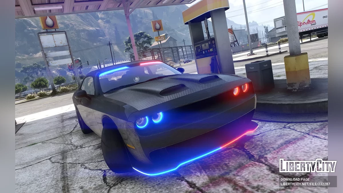 Dodge Challenger SRT Hellcat 2018 / GTA 5