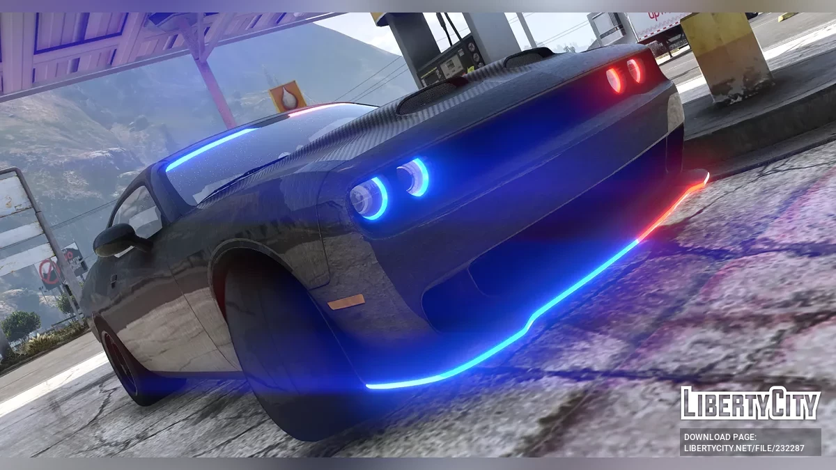 Dodge Challenger SRT Hellcat 2018 / GTA 5