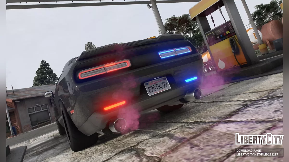 Dodge Challenger SRT Hellcat 2018 / GTA 5