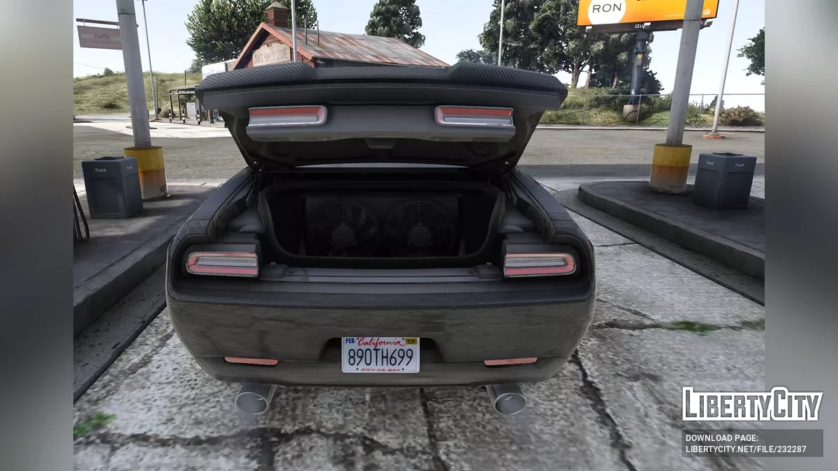 Dodge Challenger SRT Hellcat 2018 / GTA 5