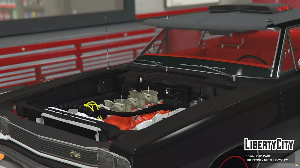 1969 Dodge Coronet A12 Super Bee v1.0 / GTA 5