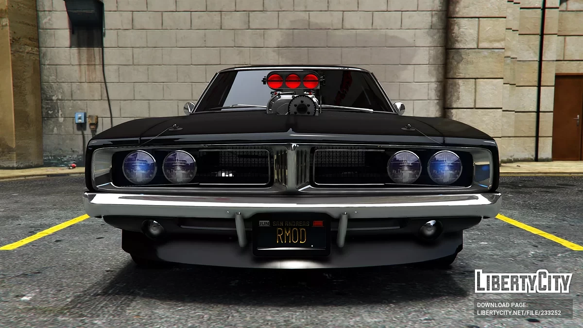 Dodge Charger R/T 1969 / GTA 5