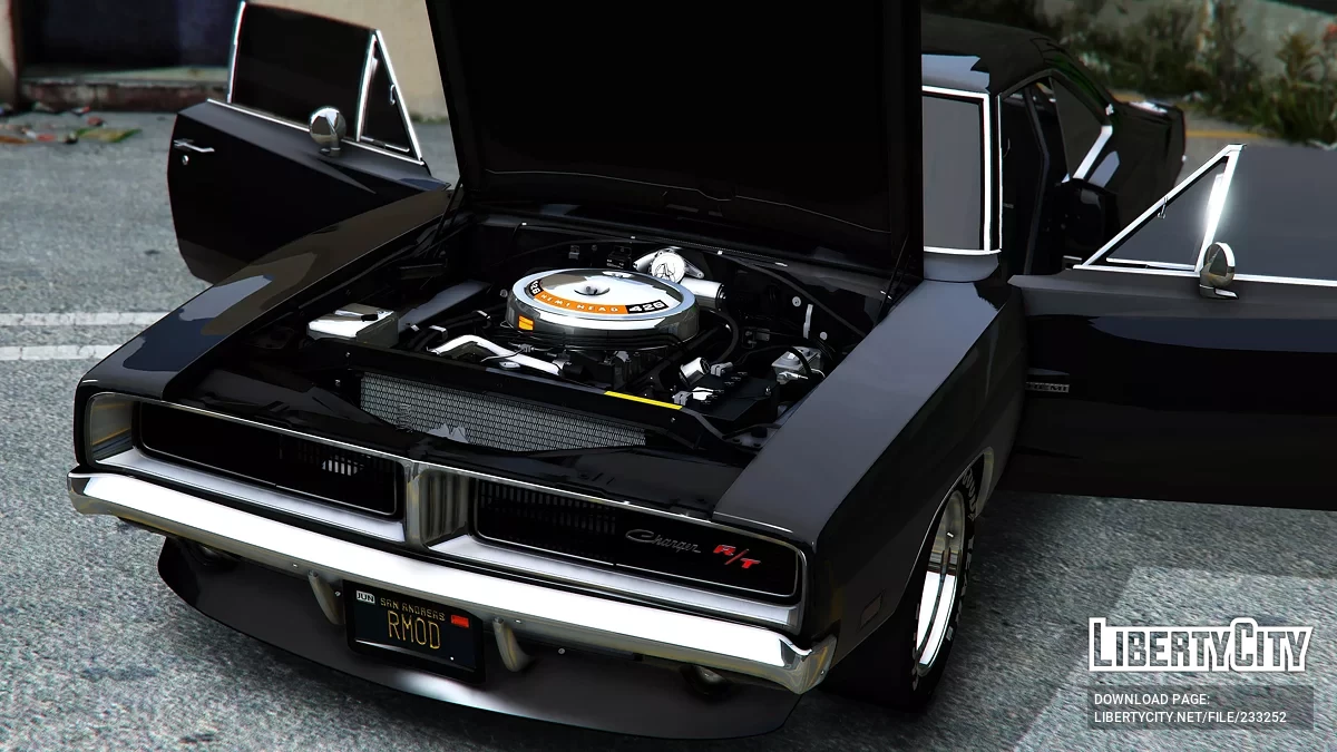 Dodge Charger R/T 1969 / GTA 5