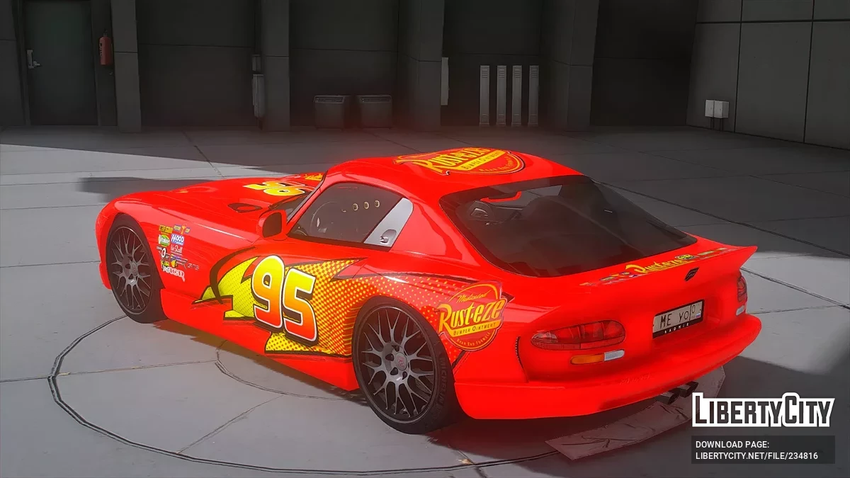 1999 Dodge Viper Lightning McQueen / GTA 5